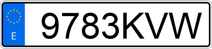 Numer rejestracyjny 9783KVW posiada HONDA CIVIC Numer rejestracyjny 9783KVW posiada HONDA CIVIC