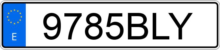 Numer rejestracyjny 9785BLY posiada OPEL CORSA