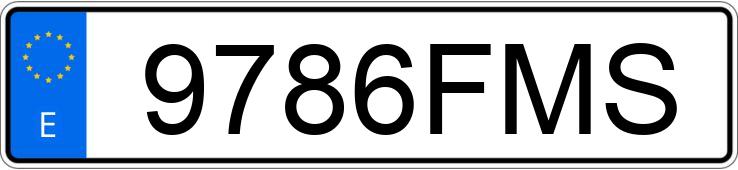 Numer rejestracyjny 9786FMS posiada BMW SERIE 3 Numer rejestracyjny 9786FMS posiada BMW SERIE 3