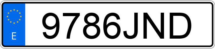 Numer rejestracyjny 9786JND posiada MERCEDES GLA (156)