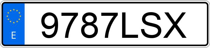 Numer rejestracyjny 9787LSX posiada MERCEDES G (463) Numer rejestracyjny 9787LSX posiada MERCEDES G (463)