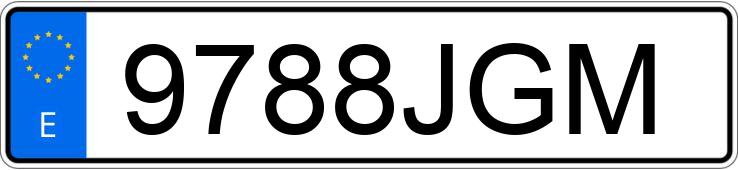 Numer rejestracyjny 9788JGM posiada KIA RIO