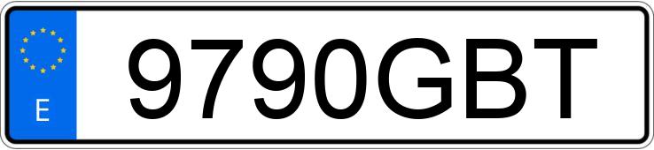 Numer rejestracyjny 9790GBT posiada JAGUAR XK Numer rejestracyjny 9790GBT posiada JAGUAR XK