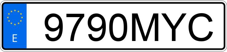 Numer rejestracyjny 9790MYC posiada OPEL MOKKA