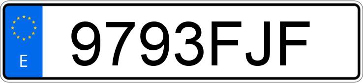 Numer rejestracyjny 9793FJF posiada RENAULT SCENIC Numer rejestracyjny 9793FJF posiada RENAULT SCENIC