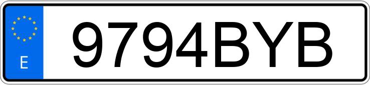 Numer rejestracyjny 9794BYB posiada MERCEDES C (203) Numer rejestracyjny 9794BYB posiada MERCEDES C (203)