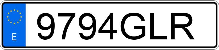 Numer rejestracyjny 9794GLR posiada TOYOTA AURIS Numer rejestracyjny 9794GLR posiada TOYOTA AURIS