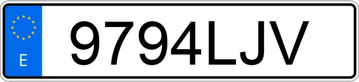 Numer rejestracyjny 9794LJV posiada SEAT LEON Numer rejestracyjny 9794LJV posiada SEAT LEON