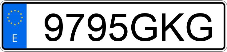 Numer rejestracyjny 9795GKG posiada FORD FOCUS Numer rejestracyjny 9795GKG posiada FORD FOCUS