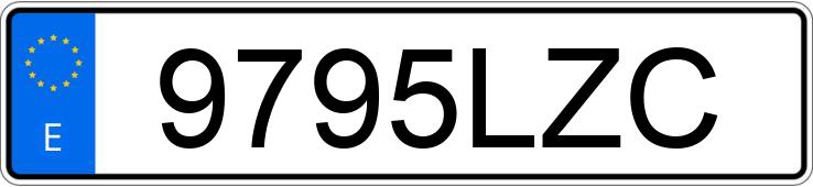 Le numéro d’enregistrement 9795LZC a SKODA FABIA