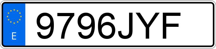 Numer rejestracyjny 9796JYF posiada HYUNDAI SANTA FE Numer rejestracyjny 9796JYF posiada HYUNDAI SANTA FE