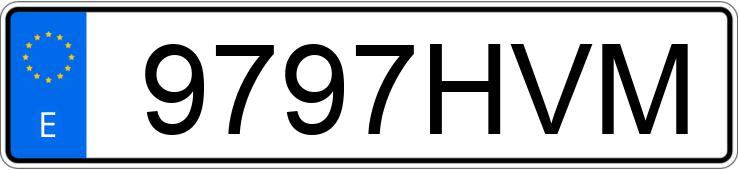 Numer rejestracyjny 9797HVM posiada PEUGEOT 308