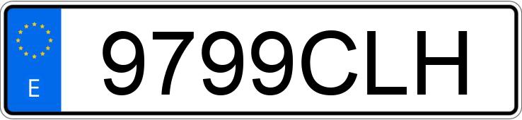 Numer rejestracyjny 9799CLH posiada PEUGEOT 106 Numer rejestracyjny 9799CLH posiada PEUGEOT 106