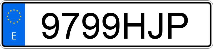 Numer rejestracyjny 9799HJP posiada TOYOTA YARIS Numer rejestracyjny 9799HJP posiada TOYOTA YARIS