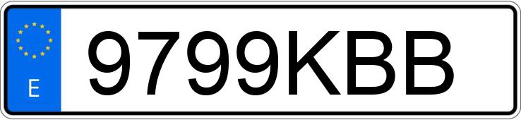 Numer rejestracyjny 9799KBB posiada KTM 125 DUKE Numer rejestracyjny 9799KBB posiada KTM 125 DUKE