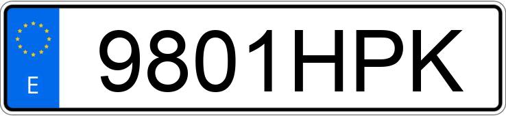 Numer rejestracyjny 9801HPK posiada PEUGEOT 208 Numer rejestracyjny 9801HPK posiada PEUGEOT 208