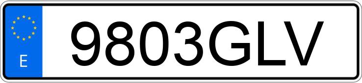 Numer rejestracyjny 9803GLV posiada FORD FOCUS