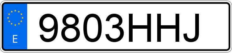 Numer rejestracyjny 9803HHJ posiada RENAULT KANGOO Numer rejestracyjny 9803HHJ posiada RENAULT KANGOO