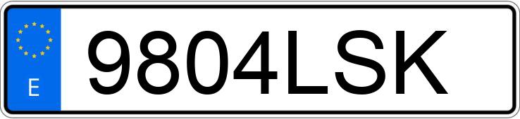 Numer rejestracyjny 9804LSK posiada MERCEDES S (220-221)