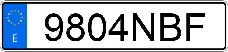 Numer rejestracyjny 9804NBF posiada TOYOTA YARIS ACTIVE PLUS 120H 1.5 Numer rejestracyjny 9804NBF posiada TOYOTA YARIS ACTIVE PLUS 120H 1.5