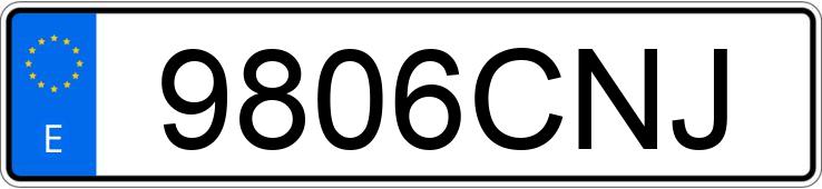 Numer rejestracyjny 9806CNJ posiada SEAT LEON Numer rejestracyjny 9806CNJ posiada SEAT LEON