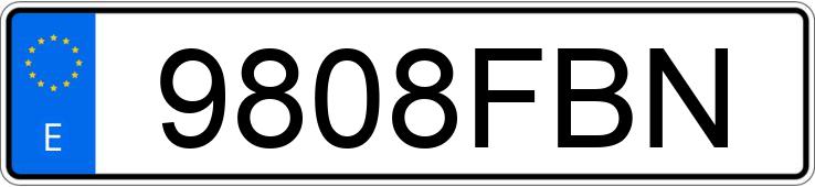 Numer rejestracyjny 9808FBN posiada PEUGEOT 407 Numer rejestracyjny 9808FBN posiada PEUGEOT 407