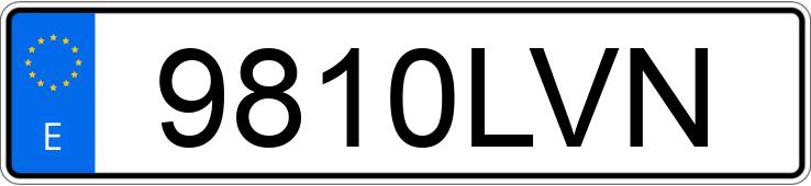 Numer rejestracyjny 9810LVN posiada TOYOTA RAV4 Numer rejestracyjny 9810LVN posiada TOYOTA RAV4