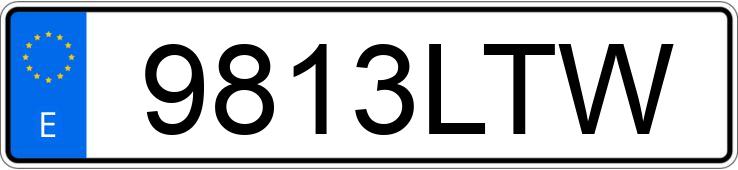 Numer rejestracyjny 9813LTW posiada TOYOTA C-HR Numer rejestracyjny 9813LTW posiada TOYOTA C-HR
