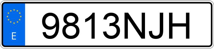 Numer rejestracyjny 9813NJH posiada BMW SERIE 5 Numer rejestracyjny 9813NJH posiada BMW SERIE 5