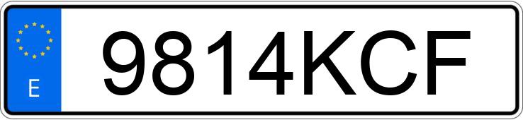 Numer rejestracyjny 9814KCF posiada PEUGEOT 208