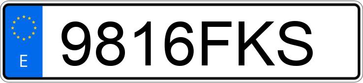 Numer rejestracyjny 9816FKS posiada PEUGEOT 207 Numer rejestracyjny 9816FKS posiada PEUGEOT 207