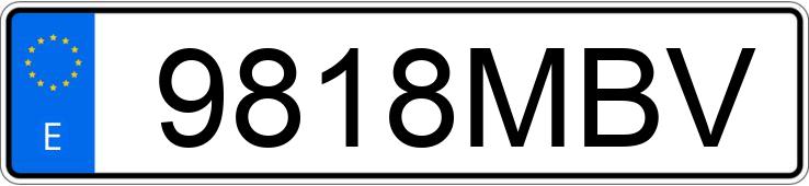 Numer rejestracyjny 9818MBV posiada VOLKSWAGEN ARTEON SHOOTINGBRAKE