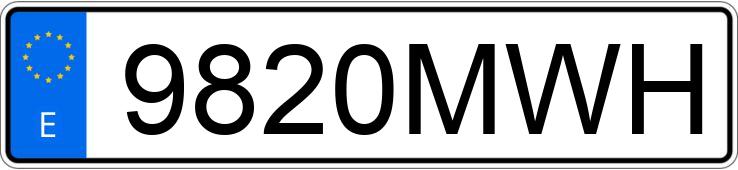 Numer rejestracyjny 9820MWH posiada TOYOTA COROLLA Numer rejestracyjny 9820MWH posiada TOYOTA COROLLA