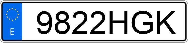 Numer rejestracyjny 9822HGK posiada BMW X1 Numer rejestracyjny 9822HGK posiada BMW X1