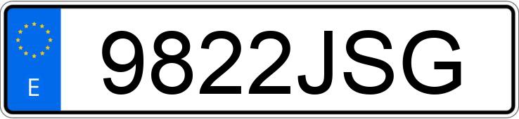 Numer rejestracyjny 9822JSG posiada CITROEN C4 GRAND PICASSO