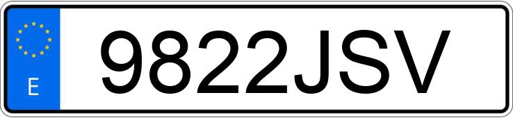 Numer rejestracyjny 9822JSV posiada PEUGEOT 5008