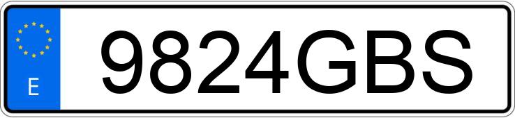 Numer rejestracyjny 9824GBS posiada BMW SERIE 5 Numer rejestracyjny 9824GBS posiada BMW SERIE 5