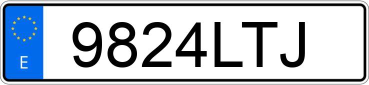 Numer rejestracyjny 9824LTJ posiada HYUNDAI TUCSON