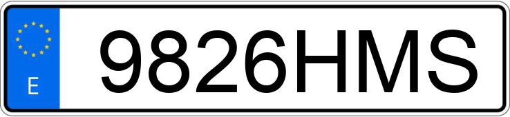 Numer rejestracyjny 9826HMS posiada SUZUKI SWIFT Numer rejestracyjny 9826HMS posiada SUZUKI SWIFT