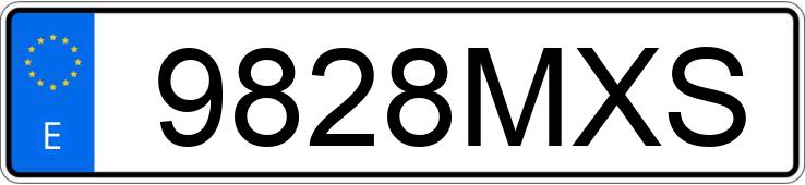 Numer rejestracyjny 9828MXS posiada MERCEDES CLA (118)