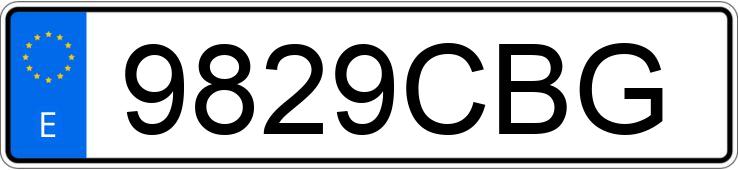 Numer rejestracyjny 9829CBG posiada OPEL ASTRA