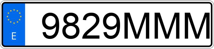 Numer rejestracyjny 9829MMM posiada TOYOTA URBAN CRUISER