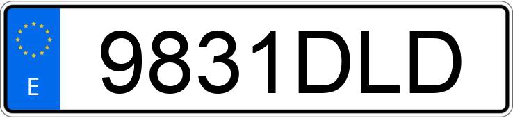 Numer rejestracyjny 9831DLD posiada RENAULT GRAND SCENIC