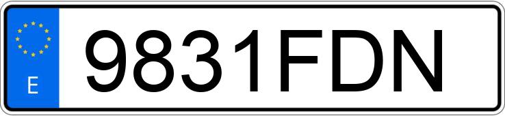 Numer rejestracyjny 9831FDN posiada TOYOTA YARIS Numer rejestracyjny 9831FDN posiada TOYOTA YARIS