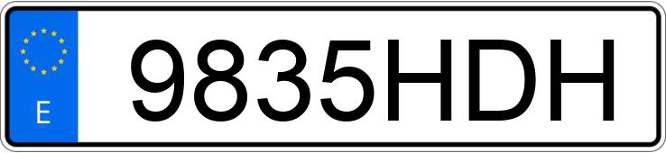 Numer rejestracyjny 9835HDH posiada PEUGEOT 5008 Numer rejestracyjny 9835HDH posiada PEUGEOT 5008