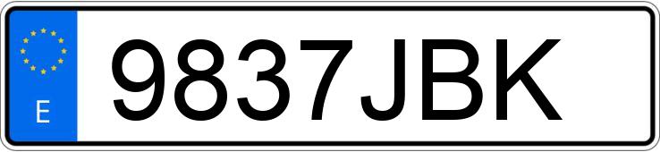 Numer rejestracyjny 9837JBK posiada BMW SERIE 5 Numer rejestracyjny 9837JBK posiada BMW SERIE 5