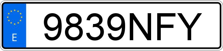 Numer rejestracyjny 9839NFY posiada BMW SERIE 3 Numer rejestracyjny 9839NFY posiada BMW SERIE 3