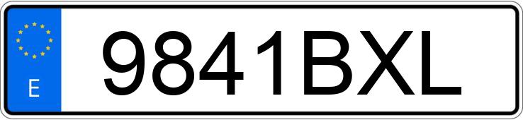 Numer rejestracyjny 9841BXL posiada FORD MONDEO Numer rejestracyjny 9841BXL posiada FORD MONDEO