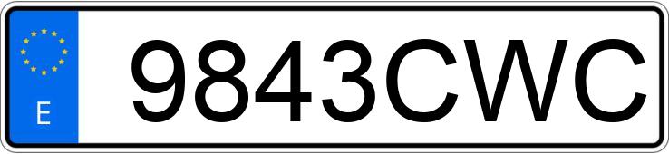 Numer rejestracyjny 9843CWC posiada NISSAN CABSTAR Numer rejestracyjny 9843CWC posiada NISSAN CABSTAR