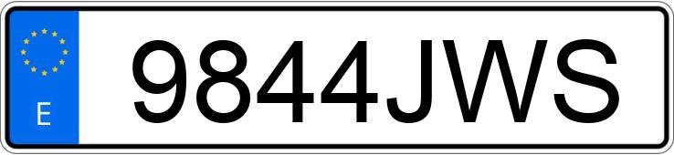 Numer rejestracyjny 9844JWS posiada VOLKSWAGEN POLO Numer rejestracyjny 9844JWS posiada VOLKSWAGEN POLO